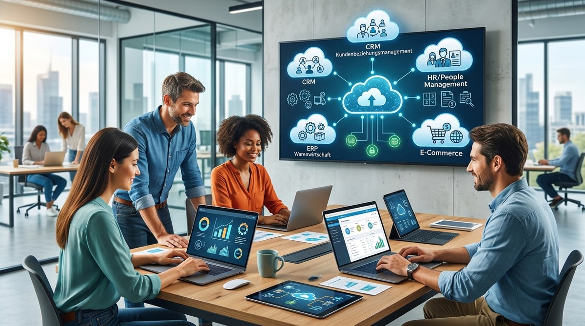 Die wichtigsten Cloud-Anwendungen für modernes E-Business im Mittelstand