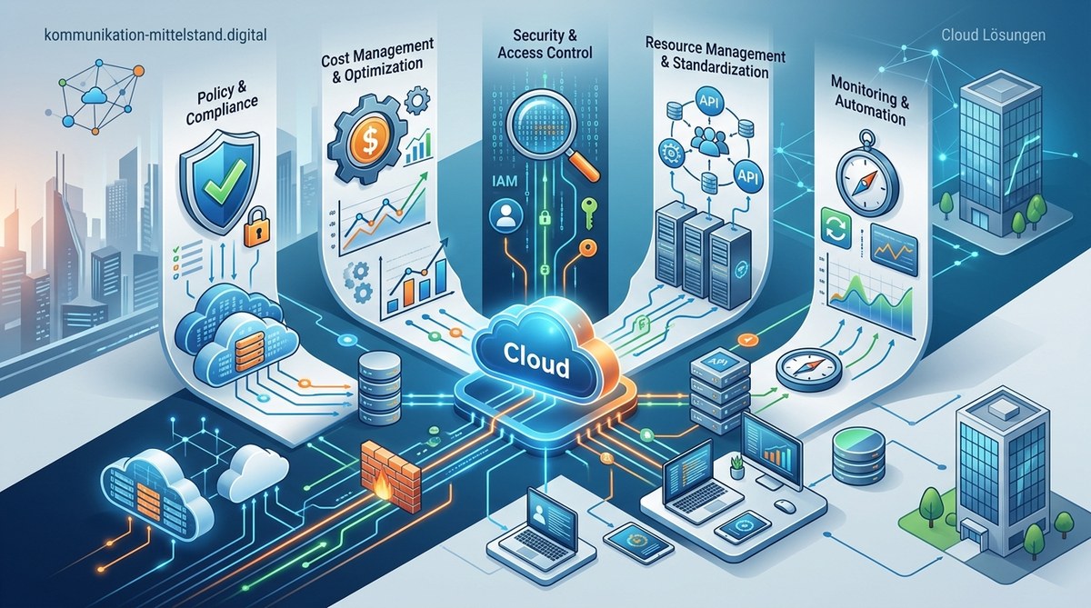 5 Maßnahmen für eine effektive Cloud-Governance im Mittelstand 2026