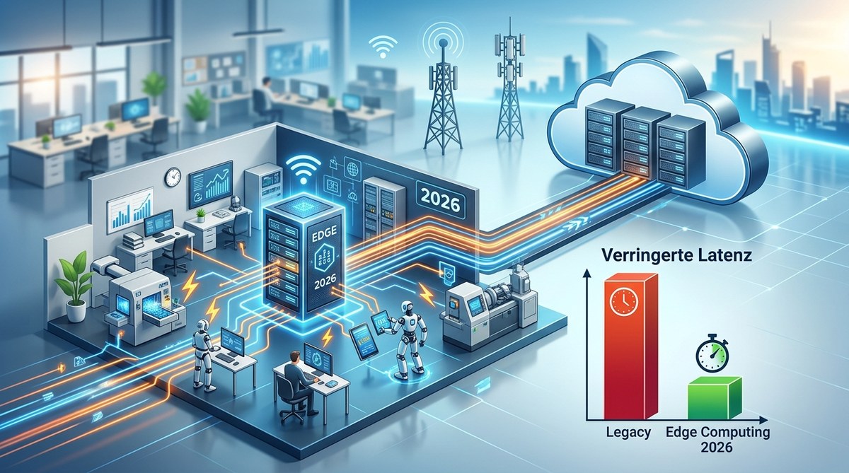 Warum Ihr KMU 2026 mit einer Cloud-Strategie für Edge Computing die Latenzzeiten drastisch reduziert
