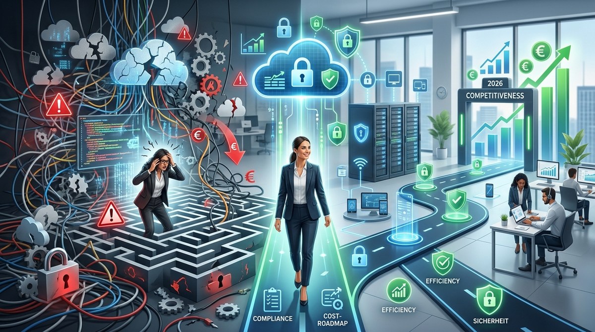 Warum Ihr Mittelstand 2026 ohne Cloud-Governance nicht wettbewerbsfähig bleibt